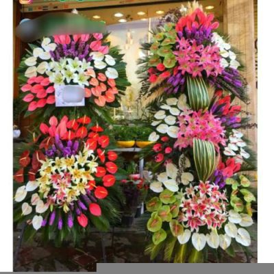 تاج گل برای نمایشگاه صنایع آلومینیوم 1136