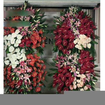 تاج گل برای نمایشگاه مواد اولیه 1131
