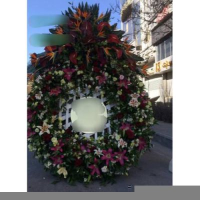 تاج گل برای نمایشگاه غذا و تغذیه 1118