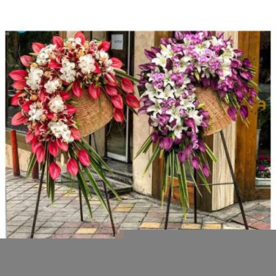 تاج گل برای نمایشگاه چای و قهوه 1112