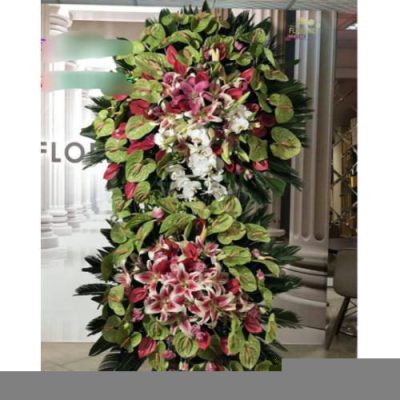 تاج گل برای نمایشگاه علوم انسانی و اجتماعی 1102