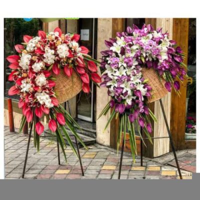 تاج گل برای نمایشگاه لوازم التحریر و کتاب 1087