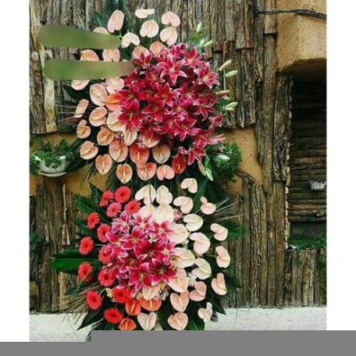 تاج گل برای نمایشگاه مواد شیمیایی و آزمایشگاهی 1089