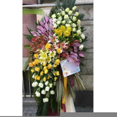 تاج گل برای نمایشگاه صنایع سلولزی 1081