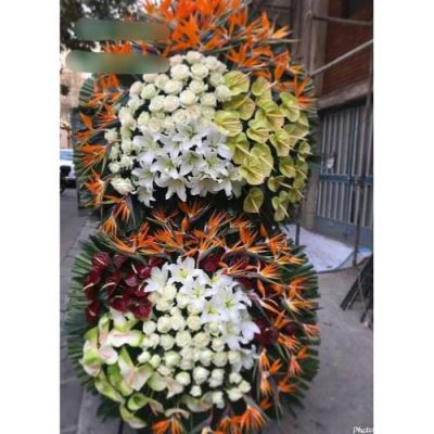 تاج گل برای نمایشگاه محصولات آرایشی و بهداشتی 1074