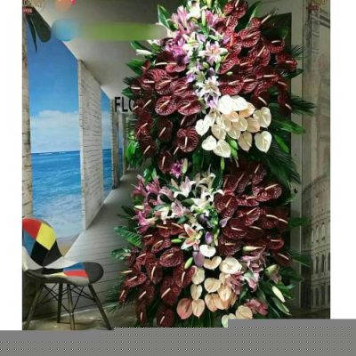 تاج گل برای نمایشگاه سبک زندگی سالم 1072