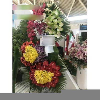 تاج گل برای نمایشگاه صنایع غذایی و لبنی 1433