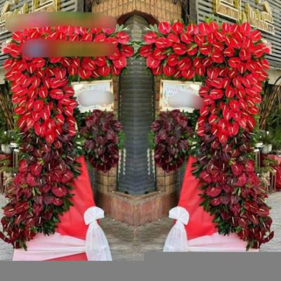 تاج گل برای نمایشگاه ارتباطات و رسانه 1434