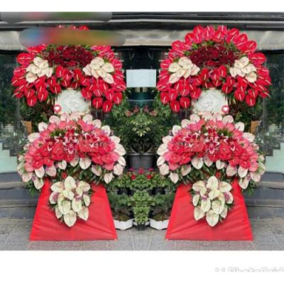 تاج گل برای نمایشگاه بهداشت و درمان 1437