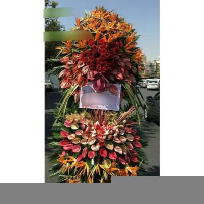 تاج گل برای نمایشگاه شیمی و پتروشیمی 1417