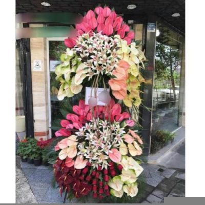 تاج گل برای نمایشگاه داروها و محصولات دارویی 1411