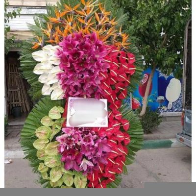 تاج گل مناسب افتتاحیه فروشگاه گل 1536