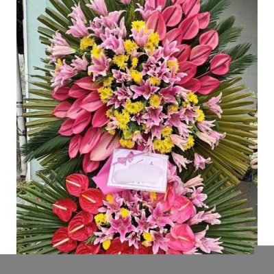 تاج گل برای افتتاحیه مجتمع‌های آموزشی 1666