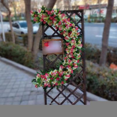 تاج گل برای افتتاحیه کارگاه‌های آموزشی 1694