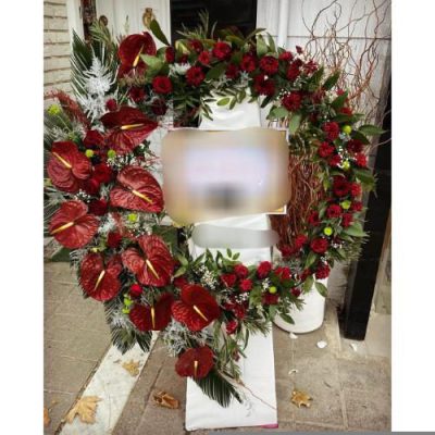 تاج گل برای نمایشگاه آب و فاضلاب 1063