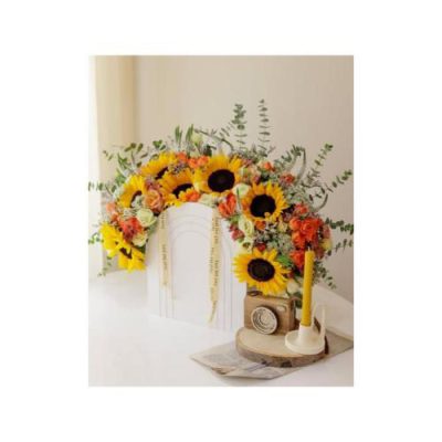 گل‌های تازه در سبدی زیبا برای مادر 4125