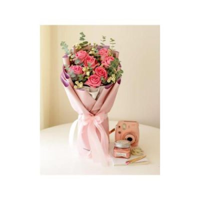 باکس گل با طراحی خاص برای مادر 4122