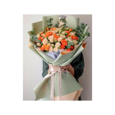 دسته گل تابستانی با گل‌های طبیعی برای مادر 4168