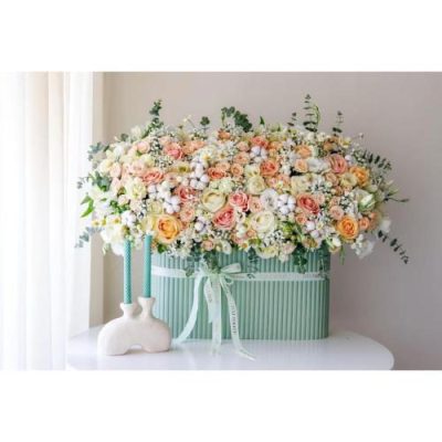 باکس گل سلطنتی برای مادر 4150