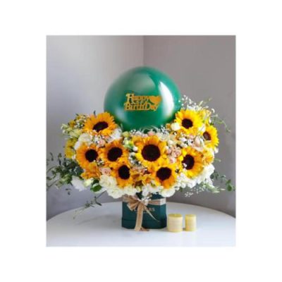 سبد گل طبیعی و تازه برای روز مادر 4145