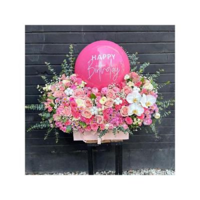 باکس گل طبیعی برای جشن روز مادر 4209