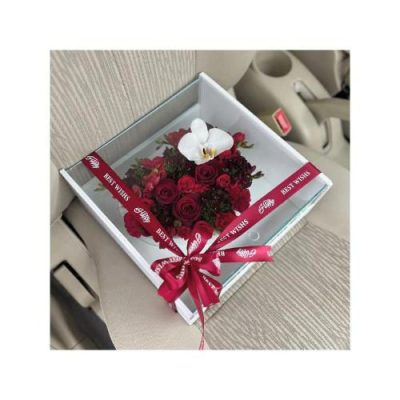 دسته گل رمانتیک با گل‌های طبیعی برای روز مادر 4195