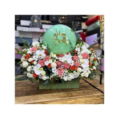 باکس گل ترکیبی و زیبا برای روز مادر 4203