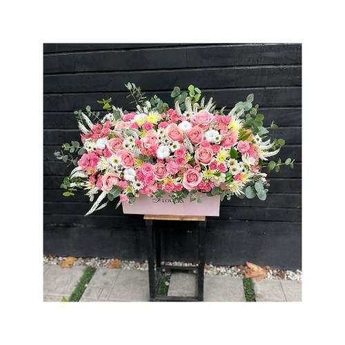 flower._.باکس گل خاص برای دوست دخترم 4265 باکس گل خاص برای دوست دخترم 4265