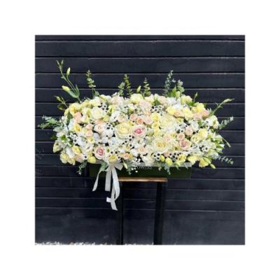 سبد گل رنگی و جذاب برای مادر بزرگ 4261