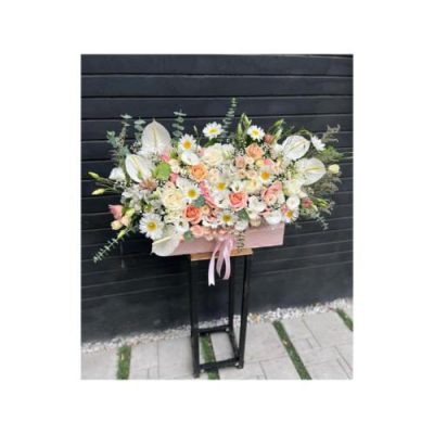 سبد گل دلنشین برای دوست خانم 4243