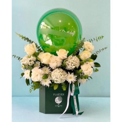 هدیه و جعبه گل برای طراح جواهر - خرید آنلاین تحویل درب محل 4073