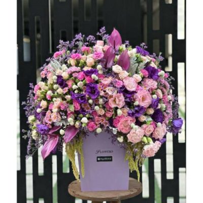 دسته گل طبیعی برای رئیسم خانم 4275
