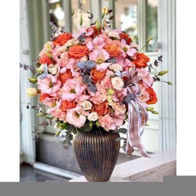 تحویل فوری دسته گل در بانک صنعتی و معدنی 2603