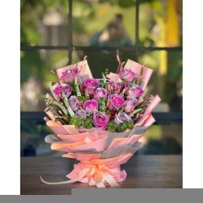 تحویل فوری دسته گل در شرکت ساختمانی هلدینگ کیسون 2897