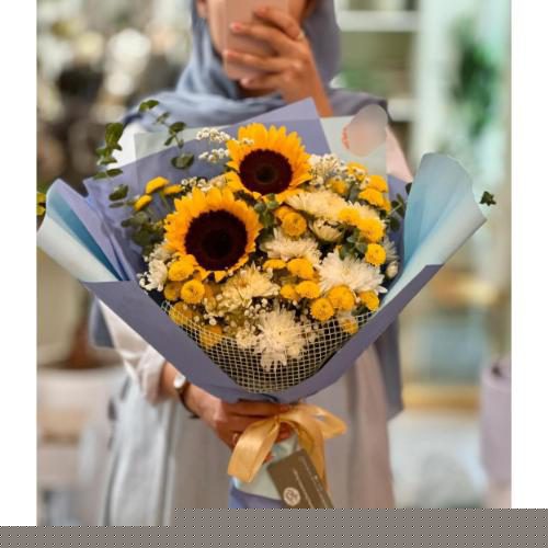 تحویل فوری دسته گل در بانک سرمایه 2617