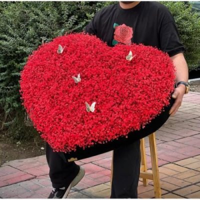 گل‌های شاخه‌ای سفید برای عاشقان 5213