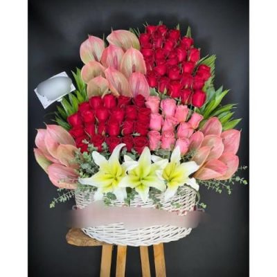 دسته گل شیک برای همسر یا نامزدتان 5203
