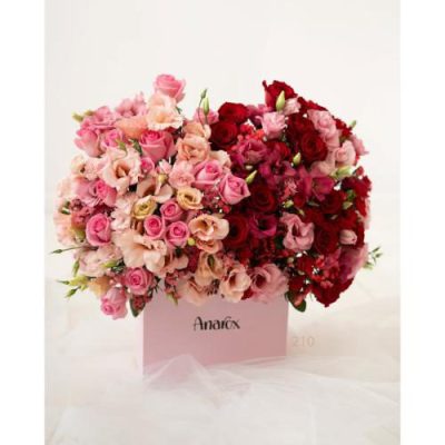 باکس گل آچیلا و بابونه برای روز زن 4548