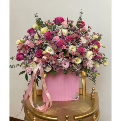 سبد گل گل‌های خوشبو برای زن عمو 4282