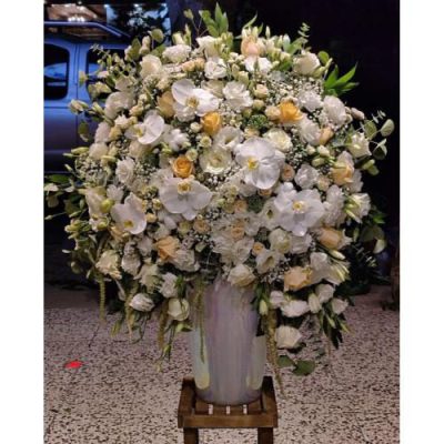 سبد گل زیبا برای زن عمو 4291