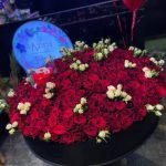 باکس گل شاد برای رئیسم خانم در روز زن 4310