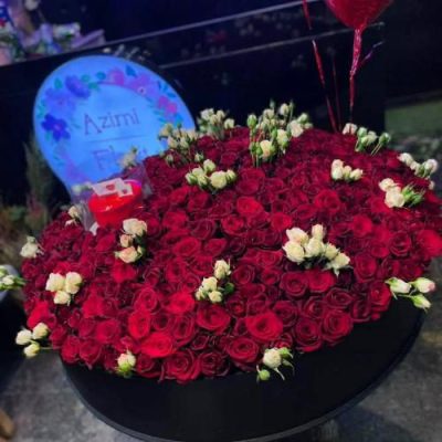 باکس گل شاد برای رئیسم خانم در روز زن 4310