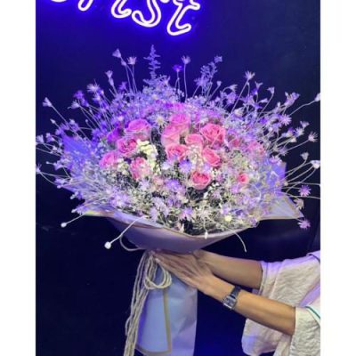 دسته گل رمانتیک برای همکار خانم محترم 4299