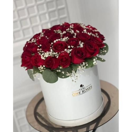 باکس گل شاداب برای مادر زن 4301 باکس گل شاداب برای مادر زن 4301