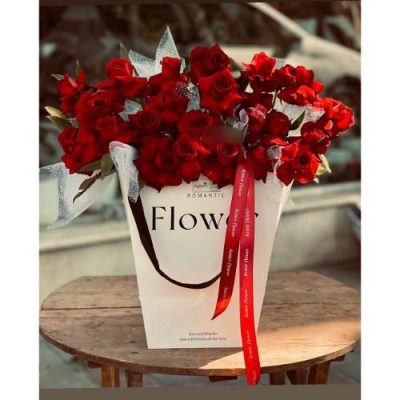 باکس گل آچیلا و آنمون برای روز مادر 4569