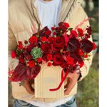 باکس گل ارکیده و ادریسی برای روز زن 4578