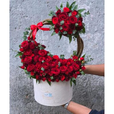 باکس گل پرنده بهشتی و ادریسی برای روز مادر 4575