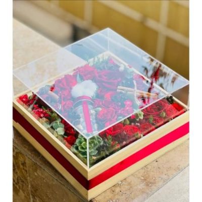 سبد گل شب یلدا برای هدیه به مرد زندگی 5048
