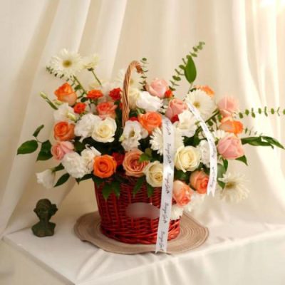 سبد گل آنمون برای روز مادر 4603