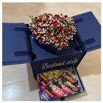 سبد گل مخصوص ولنتاین با طراحی شیک و مینیمالیستی 5271